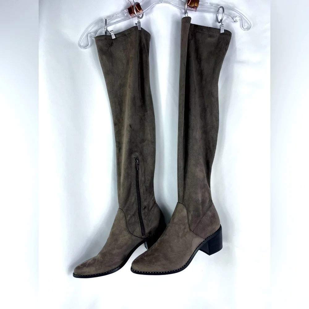 Steven by Steve Madden Wein over the knee boot NWOT